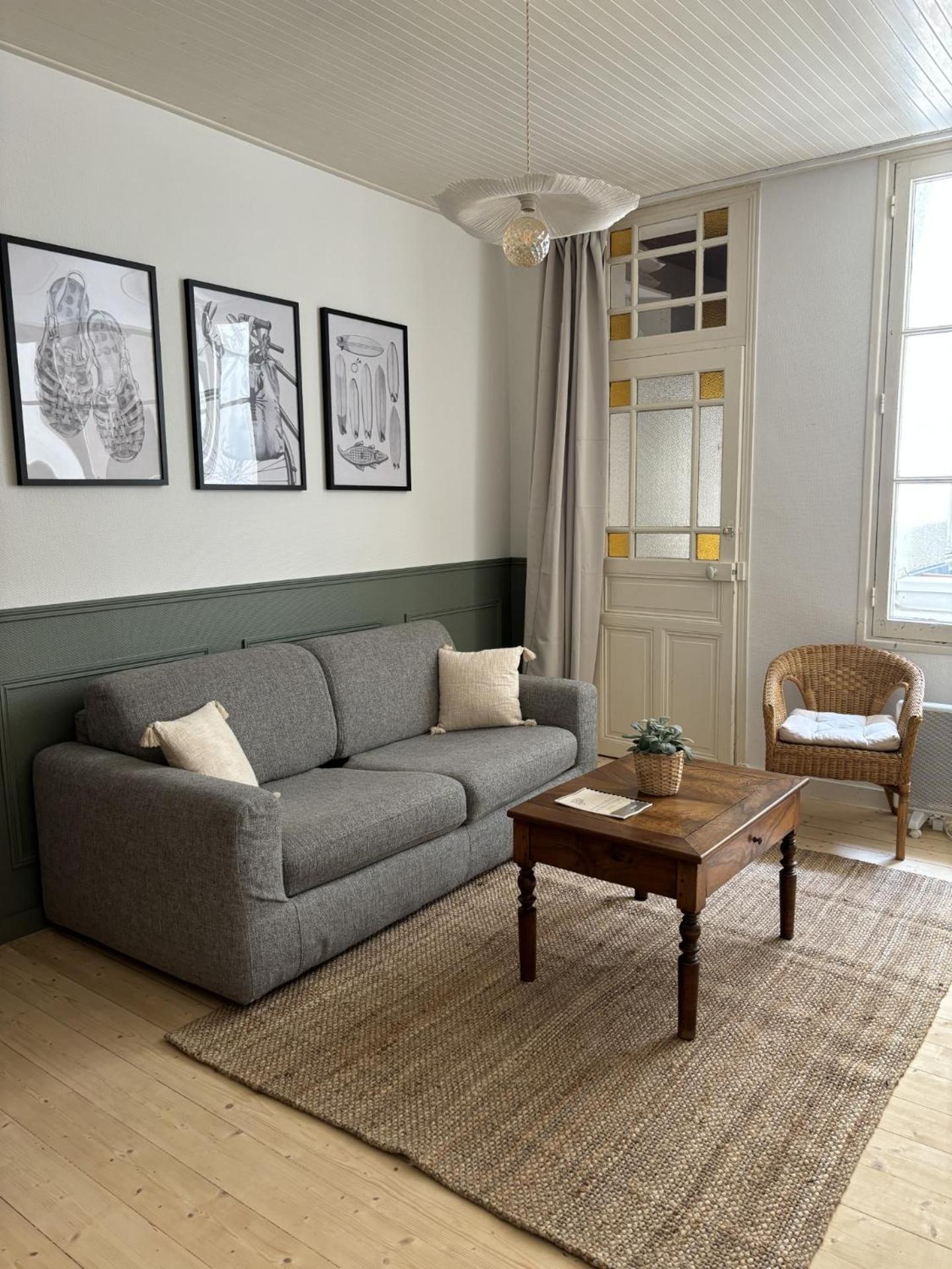 Gustave Charmant Appartement En Coeur De Ville A 20 Metres De La Mer Les Sables-dʼOlonne Dış mekan fotoğraf